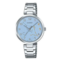 CASIO White Dial Pattern Dial Quartz Watch Analog LTP-E05D-2A