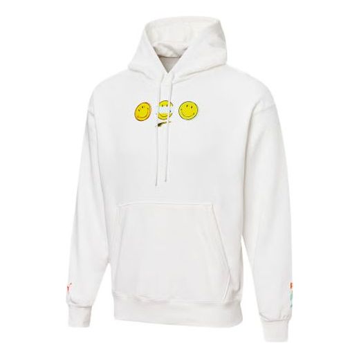 PUMA x SMILEY Crossover Printing Casual Sports Unisex White Pullover 532909-02