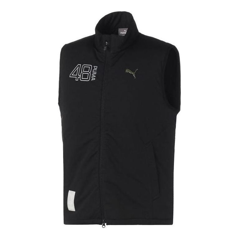 PUMA Golf PGW Monster Stretch Down Full Zip Vest 'Black' 539381-01