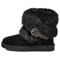 (WMNS) UGG Classic Buckle Mini 'Black' 1122513-BLK