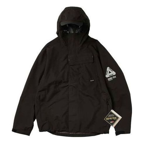 PALACE GORE-TEX P Cap Jacket Micro Mark Casual Hooded Jacket Black P20GT006