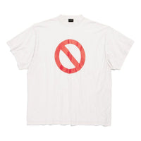 Balenciaga Bfrnd Series Inside-out Oversized T-shirt 'Off White' 787358TQVG89016