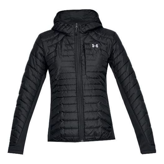 (WMNS) Under Armour ColdGear Reactor Hybrid Jacket 'Black' 1316037-001