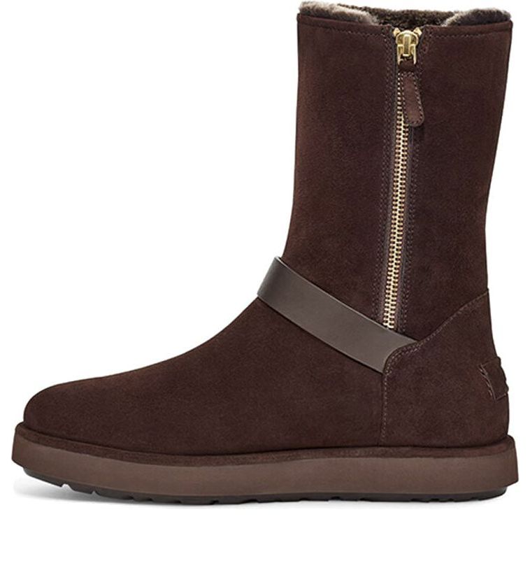 (WMNS) UGG Classic Berge 'Dark Brown' 1107521-DRS