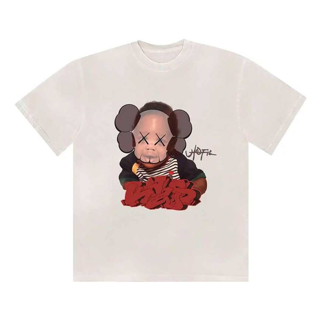Travis Scott X KAWS Utopia I T-Shirt 'White' TSUT-SS02-WHITE
