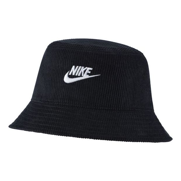 Nike Sportswear Corduroy Bucket Hat 'Black' DC3965-010