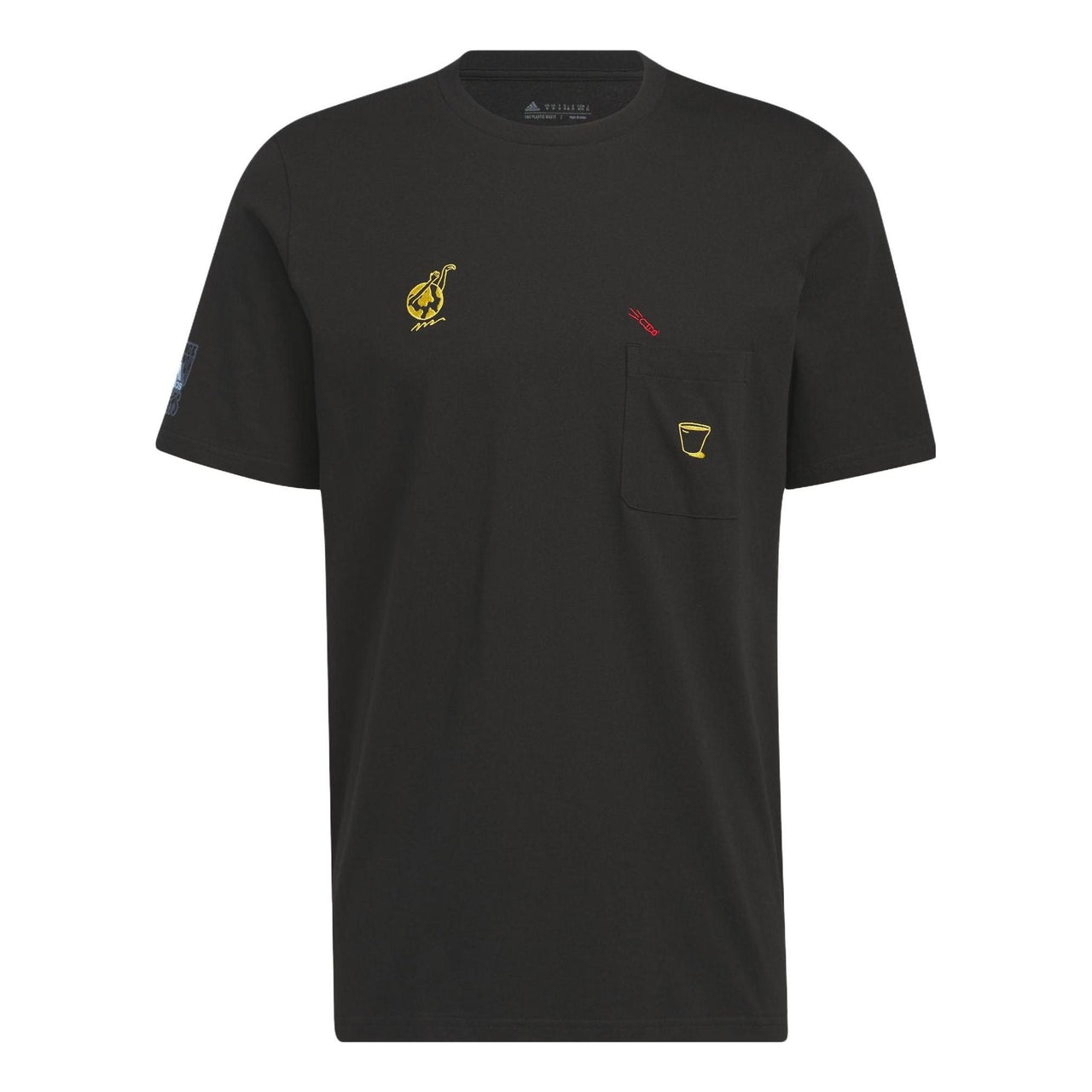adidas Change Through Sports Graphic Pocket T-Shirt 'Black' IC1669