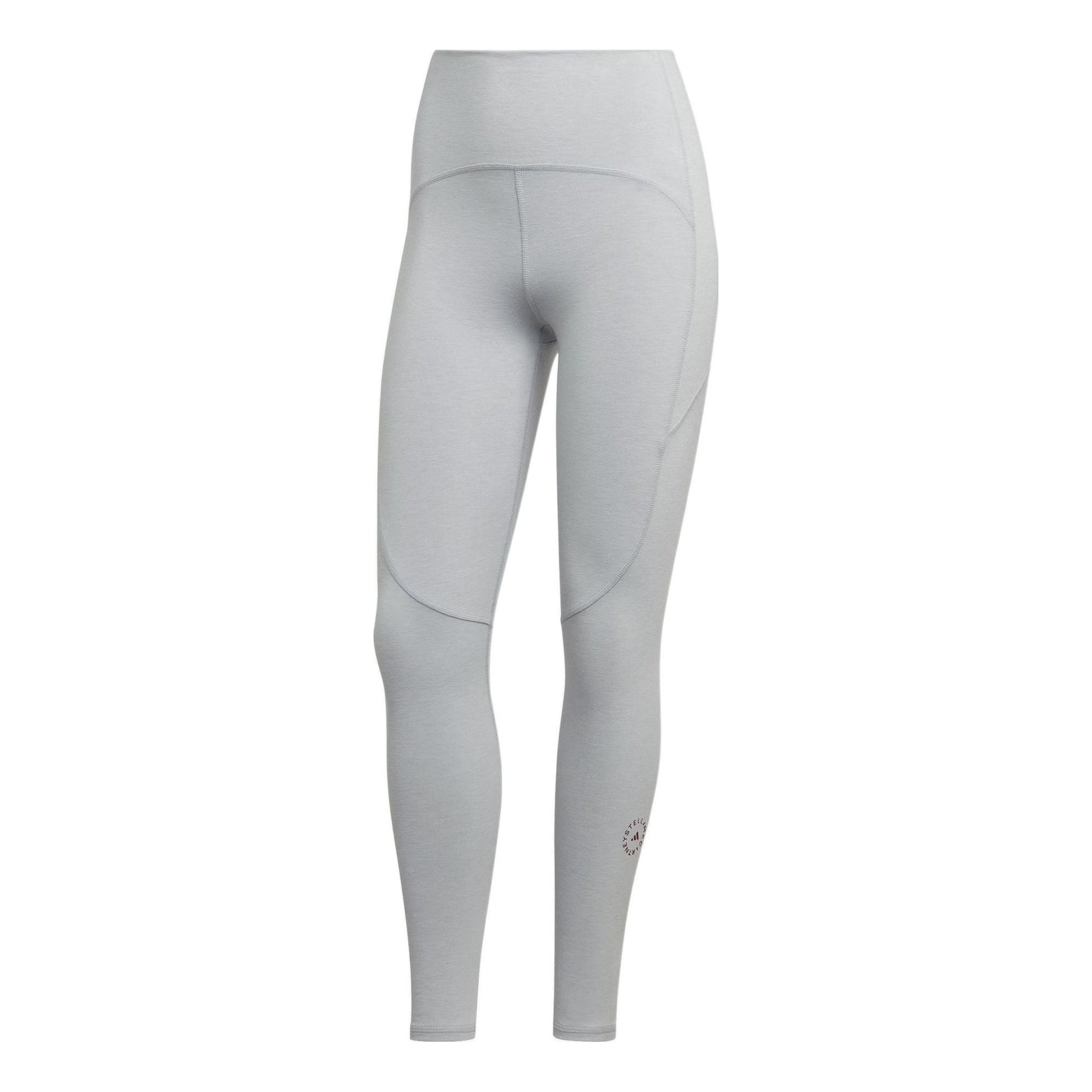 (WMNS) adidas by Stella McCartney True Strength Yoga 7/8 Tight Asia Sizing 'Grey' HH7222
