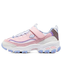 (GS) Skechers D'lites 'Pink Purple White' 302526L-PKBL