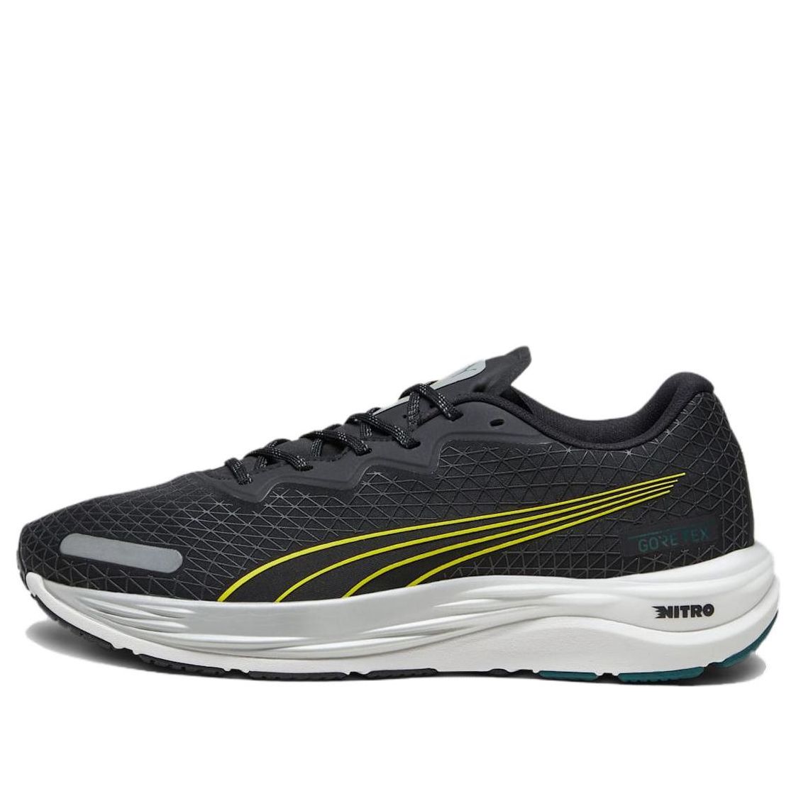 PUMA Velocity Nitro 2 GTX 'Black Yellow Burst' 377507-04