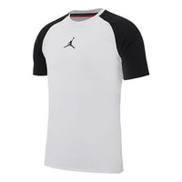 Air Jordan Basketball Casual Sports Short Sleeve White AO8862-100
