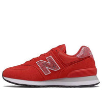 (WMNS) New Balance 574 'Animal Print - Red' WL574AR2