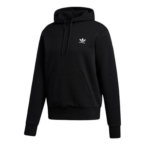 adidas originals Solid Color Loose Sports Unisex Black GL9846