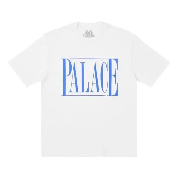 PALACE PE T-SHIRT WHITE Minimalistic Square Alphabet Logo Short Sleeve Unisex P20TS137