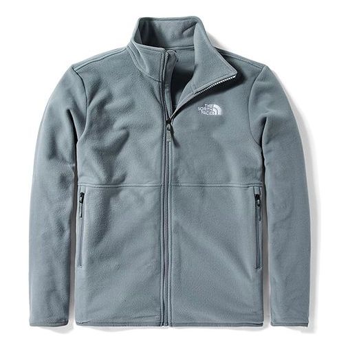 Men's THE NORTH FACE Fleece Cozy Stay Warm Jacket Gray 4NA3-V3T