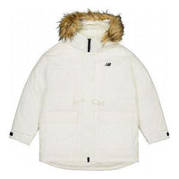 (WMNS) New Balance Warm Mid-Down Jacket Asia Sizing 'White' AWJ33325-CIC