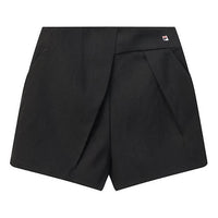 (WMNS) FILA Woven Casual Black Sports Pants/Trousers/Joggers F11W028828F-BK