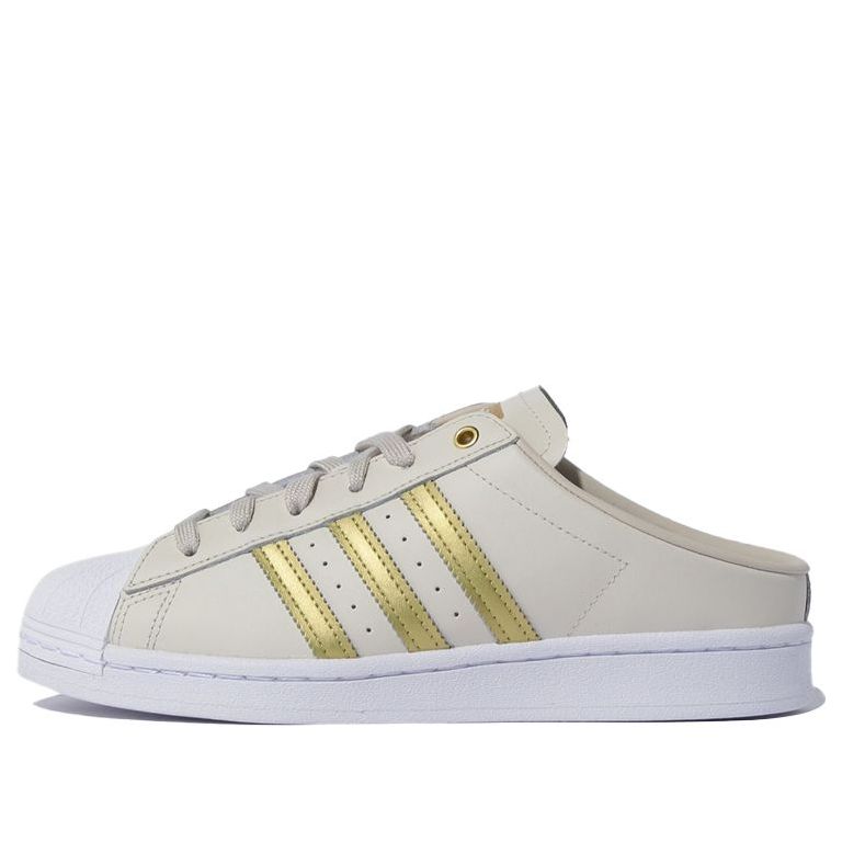 (WMNS) adidas Superstar Mule 'Bliss Gold Metallic' FZ2267