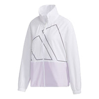 (WMNS) adidas Track Top Casual Sports Jacket White GL5619