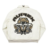 PALACE Embroidered Unisex White Jacket P19JK201