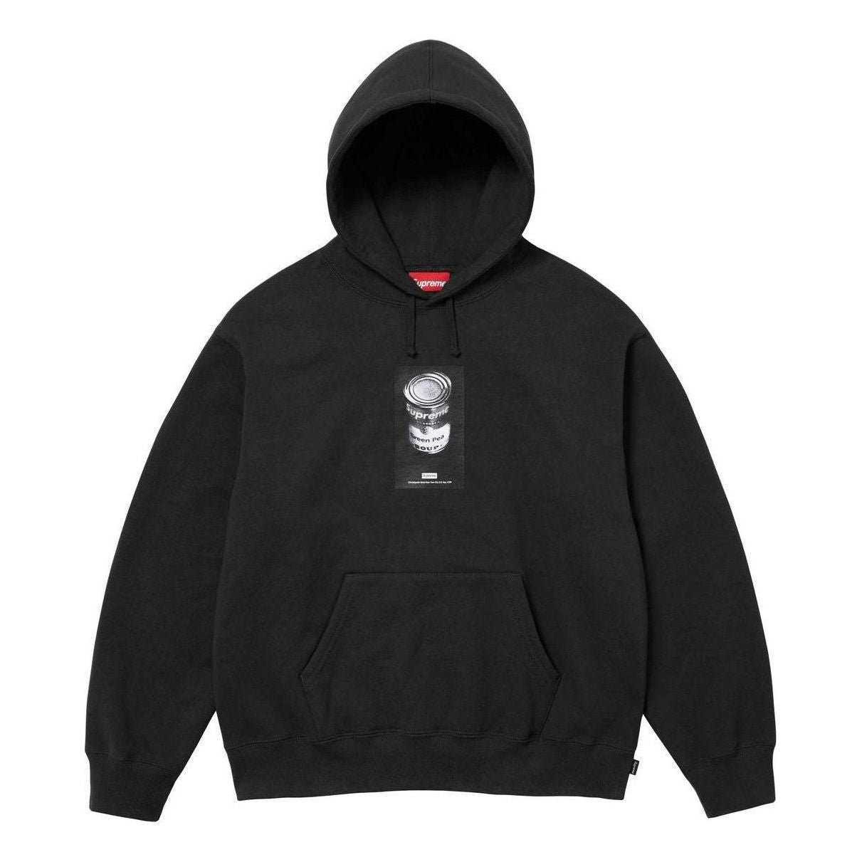 Supreme Soup Can Hooded Sweatshirt 'Black White' SUP-SS24-057