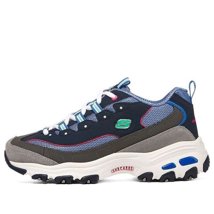 (WMNS) Skechers D'Lites 1.0 'Blue Green Red' 896062-NVMT