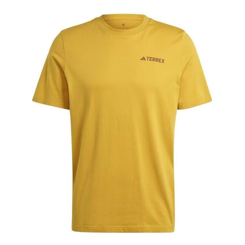 adidas Terrex Graphic MTN 2.0 Tee 'Yellow' IL5066