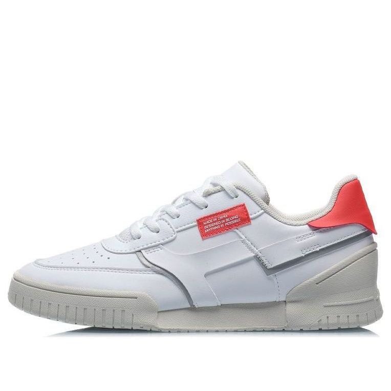 (WMNS) Li-Ning Sport Leisure 'White Red' AGCQ366-1