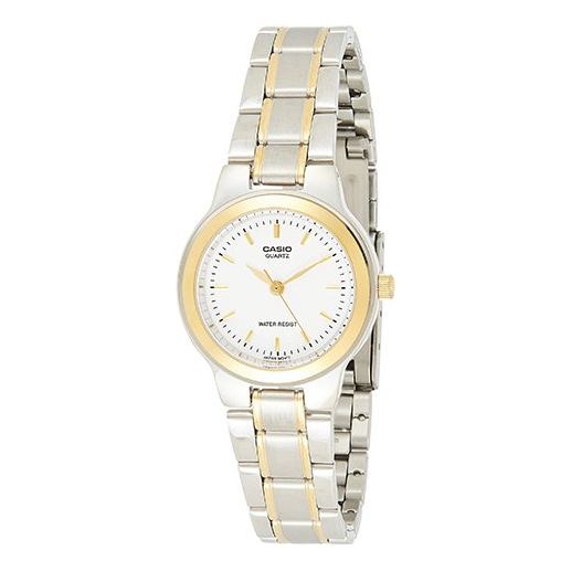CASIO Business es /Golden White Analog LTP-1131G-7ARDF