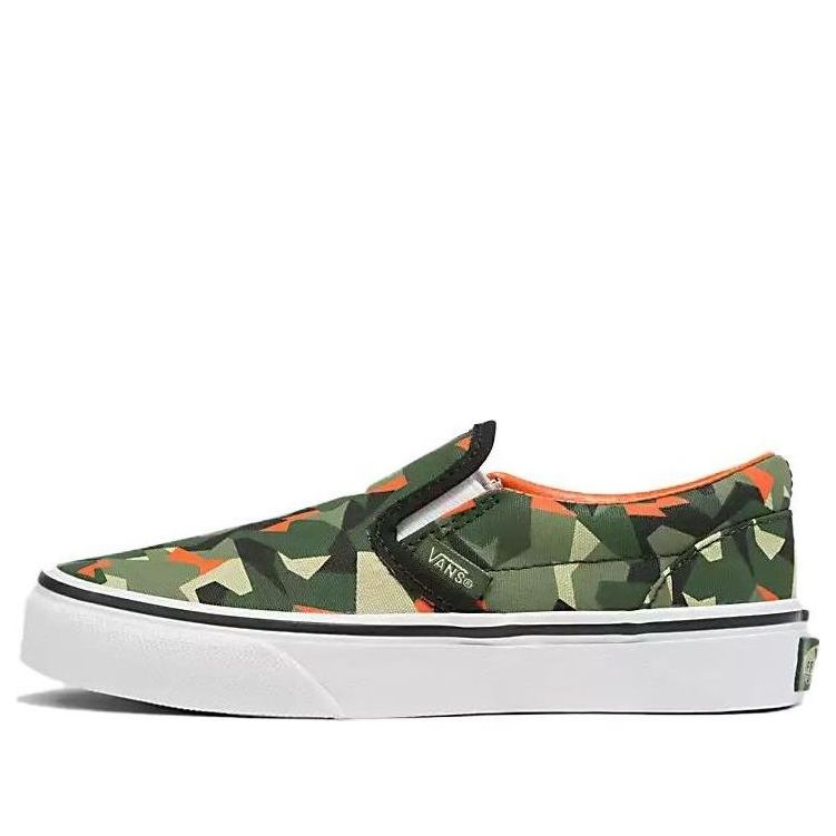(PS) Vans Classic Slip-On Shoes 'Camo Green' VN0005WWBGK