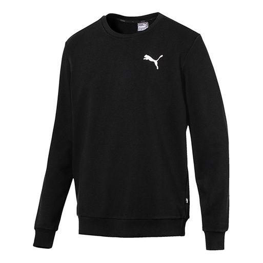 PUMA Casual Round Neck Pullover Black 851752-21
