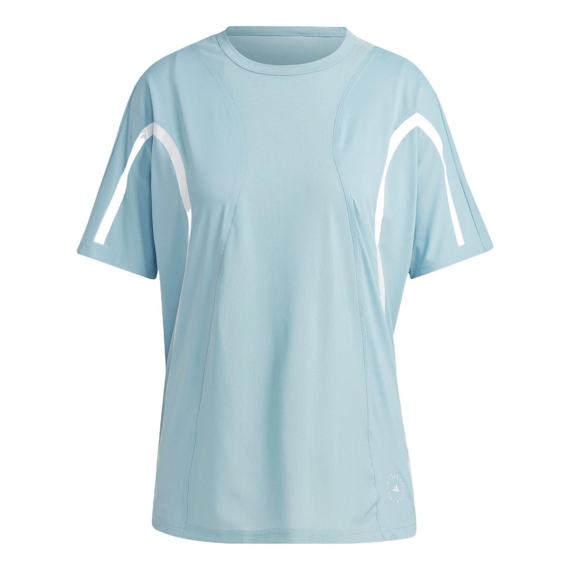 (WMNS) adidas by Stella McCartney TruePace Running Loose T-Shirt Asia Sizing 'Blue White' IC6015