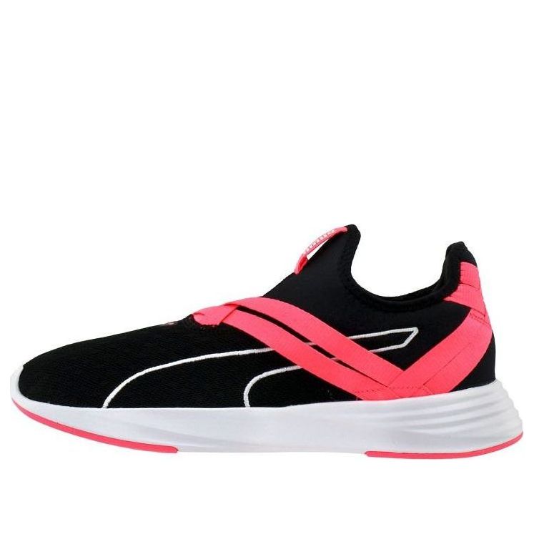 (WMNS) PUMA Radiate Xt Slip On 'Black Pink' 193163-01