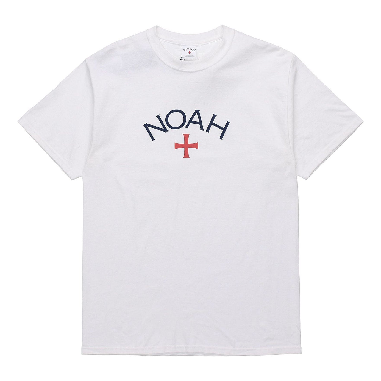 NOAH NYC Logo Tee White Logo Printing Short Sleeve Unisex NOAH-SS18-003
