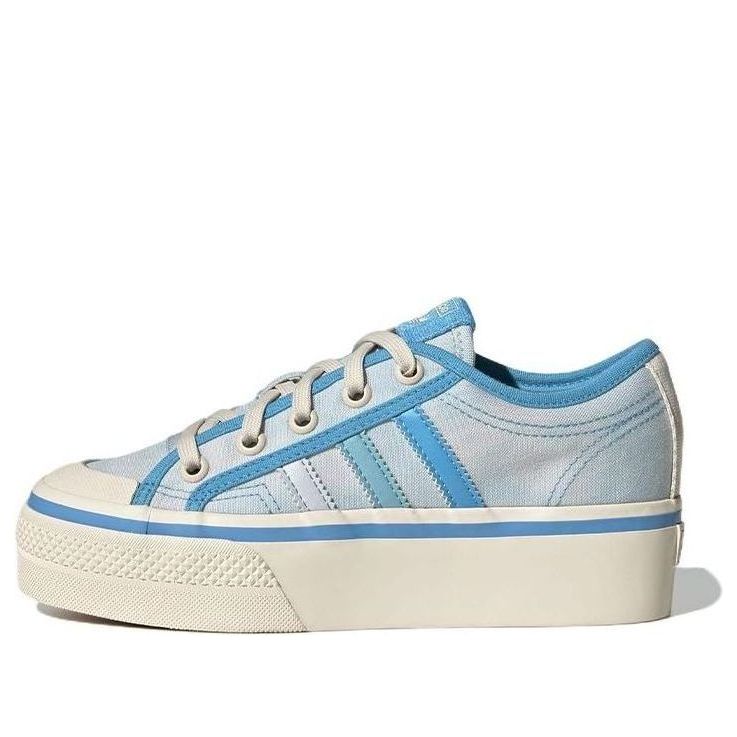 (GS) adidas Nizza Platform 'Acid Wash - Almost Blue' GY7052