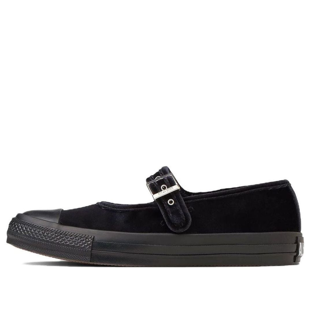 (WMNS) Converse All Star MJ Velvet OX 'Black' 31310390
