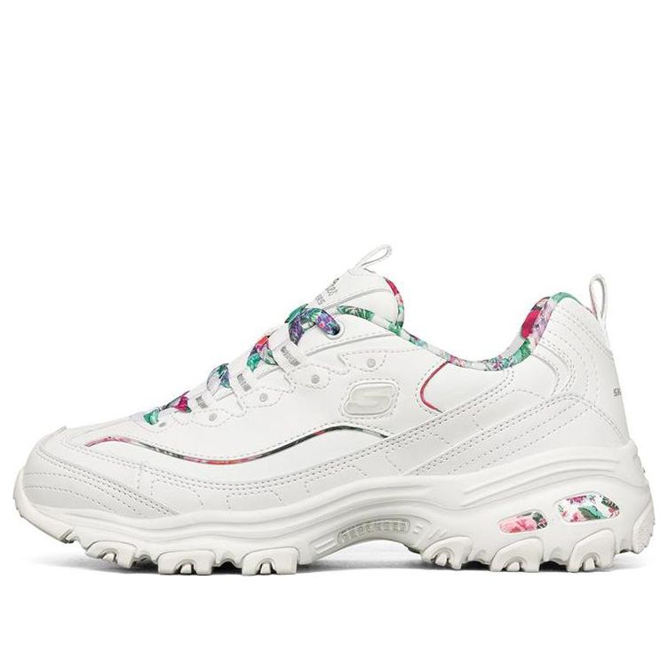 (WMNS) Skechers DLites 'White' 149464-WMLT