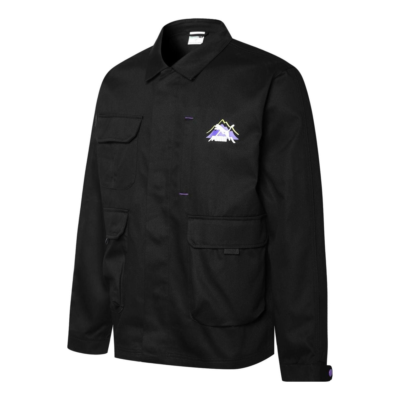PUMA Camping Mountain Cargo Jacket 'Black' 537423-01