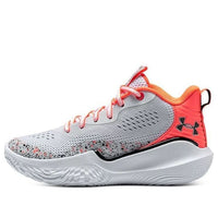 (WMNS) Under Armour Flow Breakthru 2 'White Orange' 3024594-104