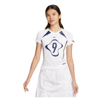 (WMNS) Nike Chill Knit Graphic T-shirt 'White' II1950-100