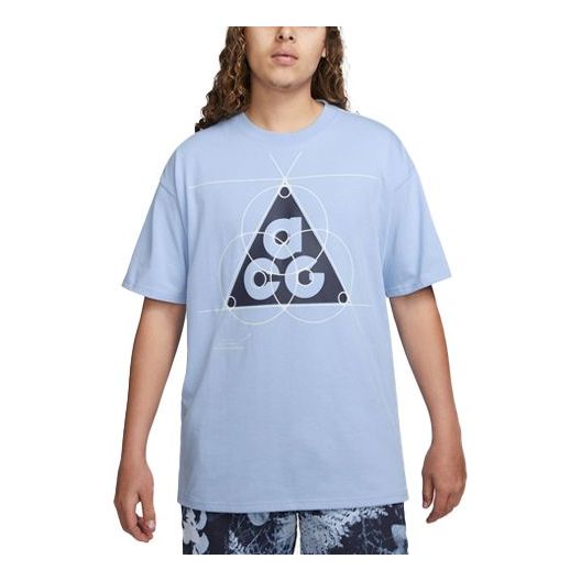 Nike Acg Leyline T-Shirt 'Blue' FB8120-479