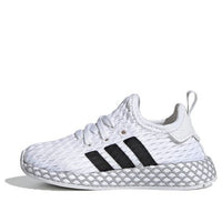 (TD) adidas originals Deerupt Runner 'White Black' F34298