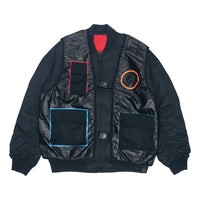 Converse CNY Padded Outerwear Jacket Asia Sizing 'Black' 10019771-A01
