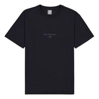 New Balance Embroidery Logo T-Shirt Asia Sizing 'Black' AMT41653-BK