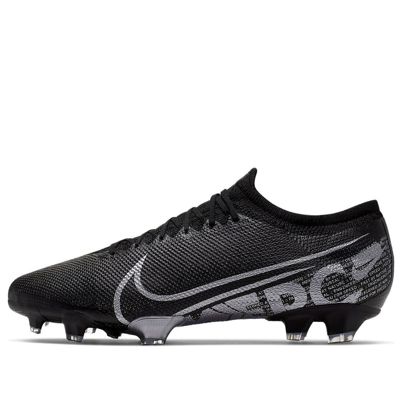 Nike Mercurial Vapor 13 Pro FG 'Black Matte Silver' AT7901-001