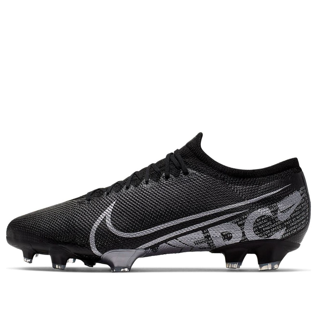Nike Mercurial Vapor 13 Pro FG 'Black Matte Silver' AT7901-001