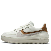 (WMNS) Nike Air Force 1 Low 1 PLT.AF.ORM 'White Brown' DZ5017-133