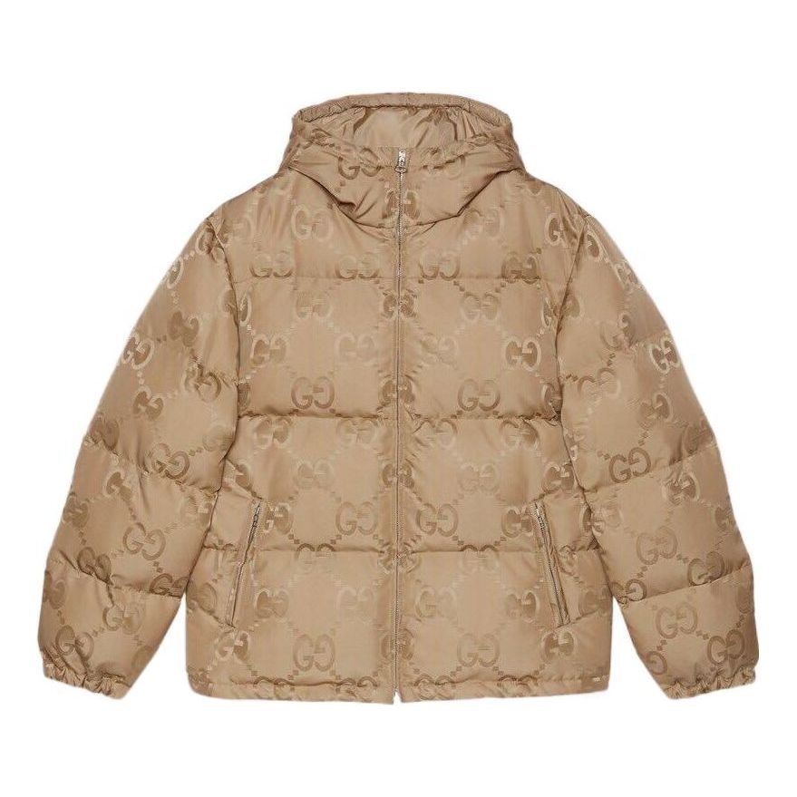 Gucci Jumbo GG Canvas Down Jacket 'Beige' 698710-Z8A53-2164