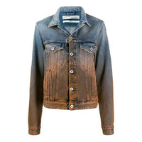 Off-White Degrade Gradient Denim Jacket Slim Fit Version OWYE012E1977308987B4