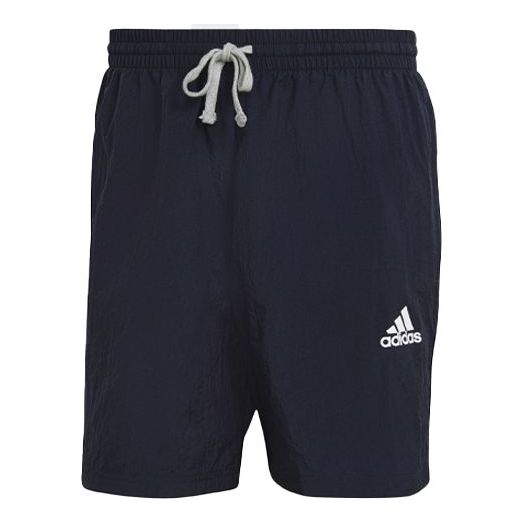 adidas M Favs Q2 Sho Drawstring Loose Sports Shorts Blue GK9595